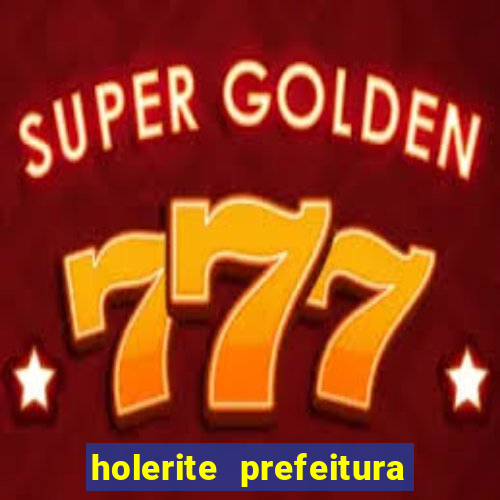 holerite prefeitura de santos